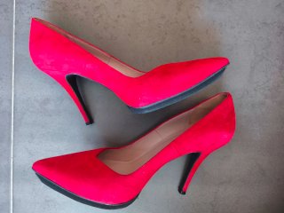 Zapatos de tacón Lodi rojos