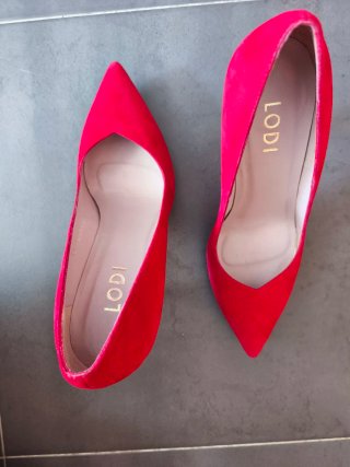 Zapatos de tacón Lodi rojos