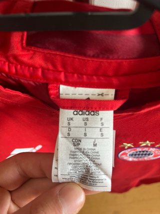 Chaqueta Adidas Bayern Múnich Roja