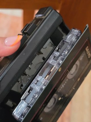 Grabadora Mini Cassette Sanyo
