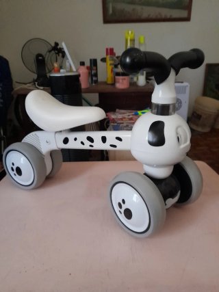 Andador de bebé con diseño de perro