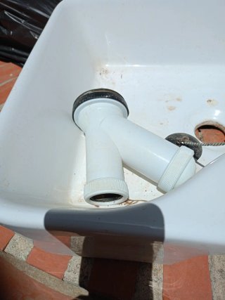 Lavabo de sobremesa de cerámica blanco