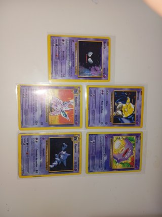 Cartas Pokémon Antiguas