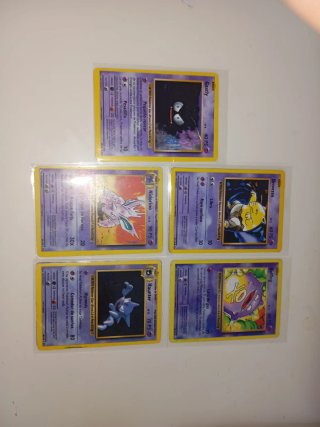 Cartas Pokémon Antiguas
