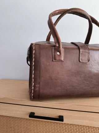Bolso de piel marroquinería