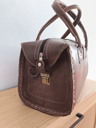 Bolso de piel marroquinería