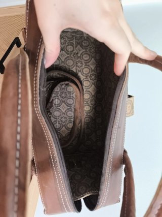 Bolso de piel marroquinería
