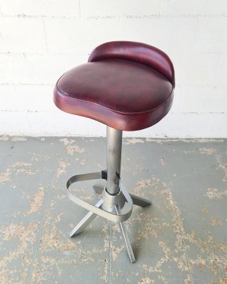 Taburete giratorio SPACE AGE. Vintage 70s.