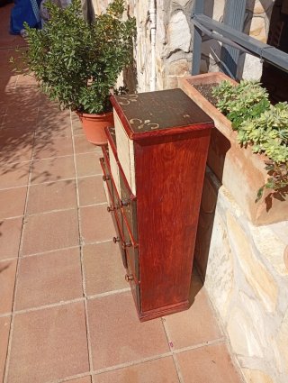 Mueble Escalera 10 Cajones Madera