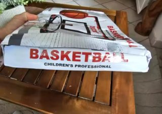 Canasta de baloncesto infantil con contador