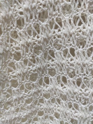 Top Crochet Asimétrico Springfield Talla M