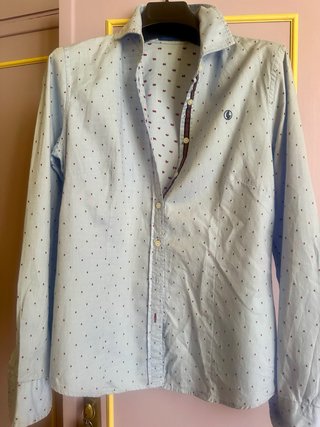 Camisa El Ganso Azul Lunares