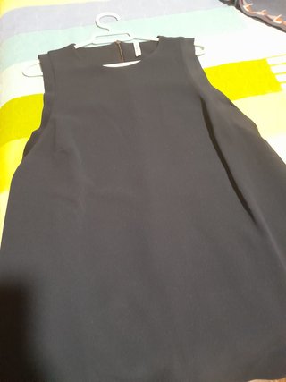 Mono de verano azul oscuro