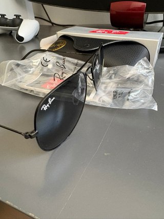 Gafas de sol Aviator negras