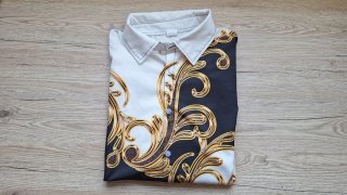Camisa Elegante Hombre Versace