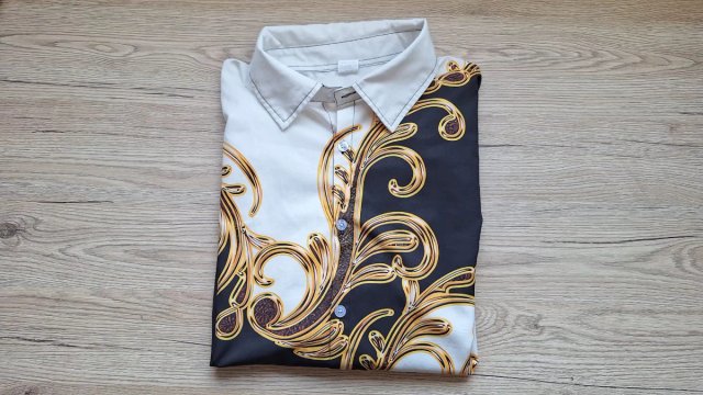 Camisa Elegante Hombre Versace