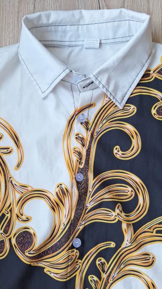 Camisa Elegante Hombre Versace