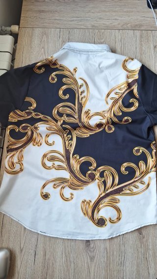 Camisa Elegante Hombre Versace