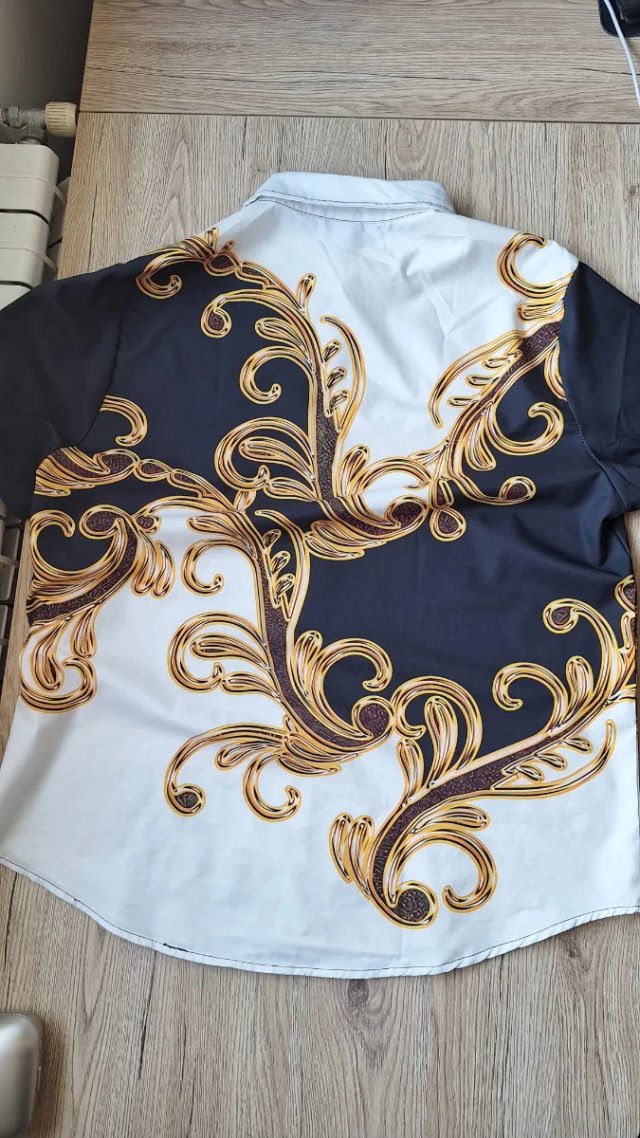 Camisa Elegante Hombre Versace