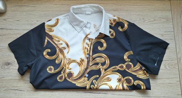 Camisa Elegante Hombre Versace