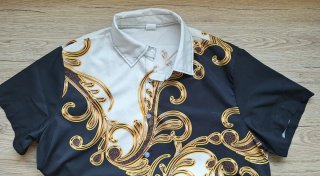 Camisa Elegante Hombre Versace