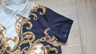 Camisa Elegante Hombre Versace