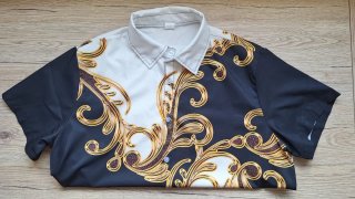 Camisa Elegante Hombre Versace