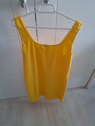 Vestido H&M Amarillo Talla S