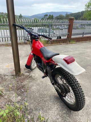 Montesa Trial Clásica Roja