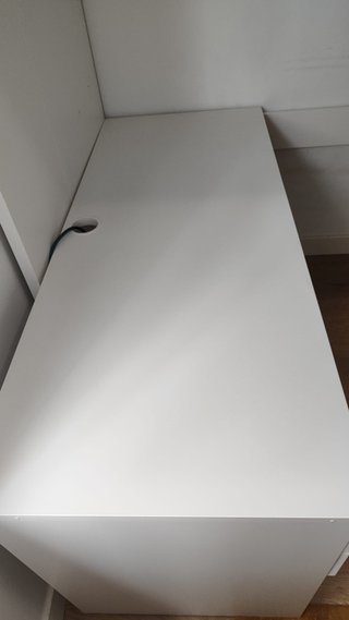 Cama alta blanca IKEA SMÅSTAD