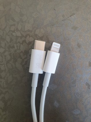 Cable original iPhone, iPad USB-C a Lightning