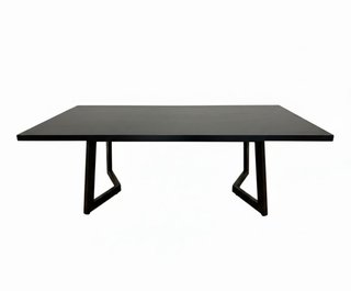 Mesa comedor 8 personas negra