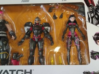 Figuras Overwatch pack Serie Carbono