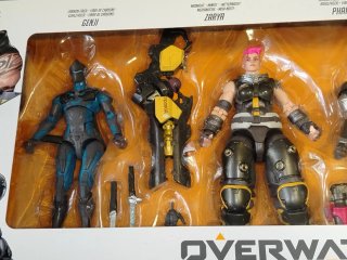 Figuras Overwatch pack Serie Carbono