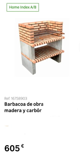¡¡¡OFERTA FIN DE SEMANA!!!Barbacoa de obra