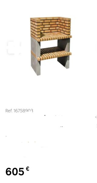 ¡¡¡OFERTA FIN DE SEMANA!!!Barbacoa de obra