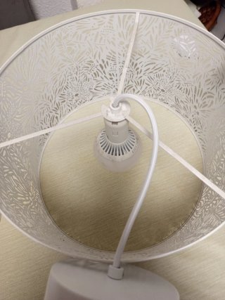 Lámparas de comedor blancas