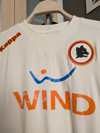 AS Roma 11/12 Camiseta Cassetti 77 Match Worn