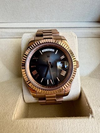 Seiko mod day-date oro rosa
