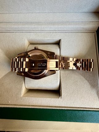 Seiko mod day-date oro rosa