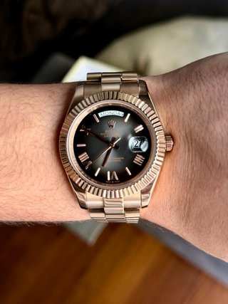Seiko mod day-date oro rosa