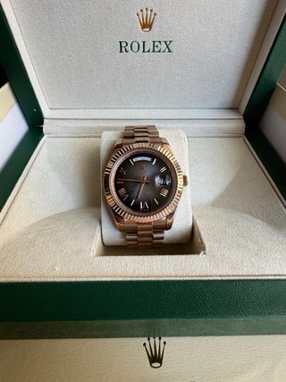 Seiko mod day-date oro rosa