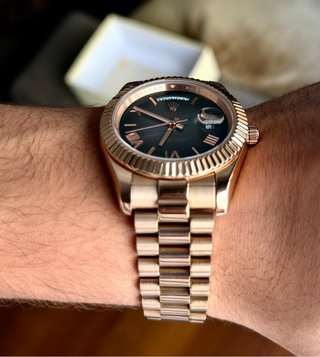 Seiko mod day-date oro rosa