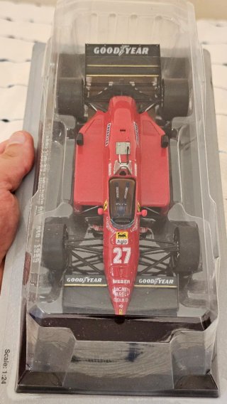 Ferrari 156-85 Michele Alboreto 1985 1:24