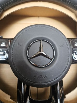 Volante Mercedes Benz AMG Original Negro Cromado