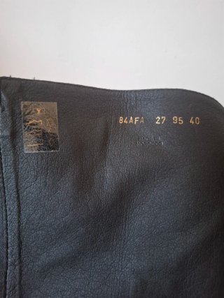 Botas de piel negras, marca Geox, tacón de 7cm