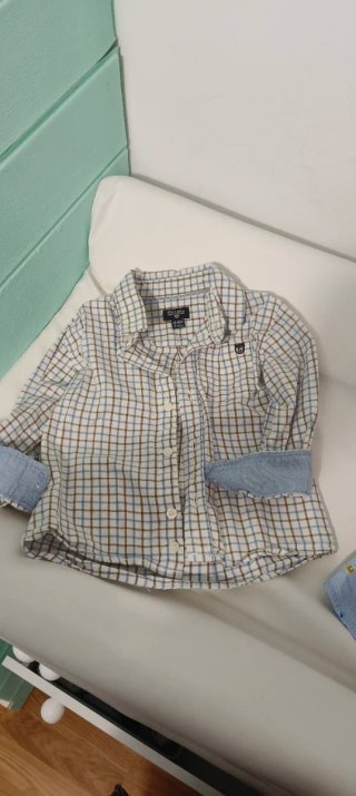 Lote 2 Camisas Bebé Mayoral y Sfera 18m