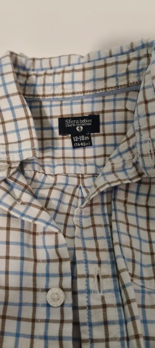 Lote 2 Camisas Bebé Mayoral y Sfera 18m