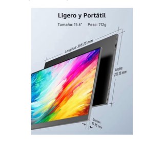 Monitor Portátil Yodoit 15.6 FHD HDR