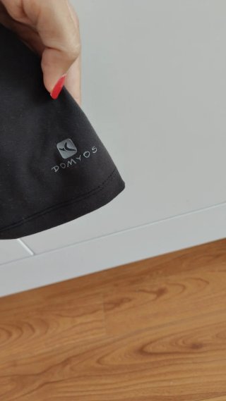 Camiseta tirantes Domyos Negra Talla M